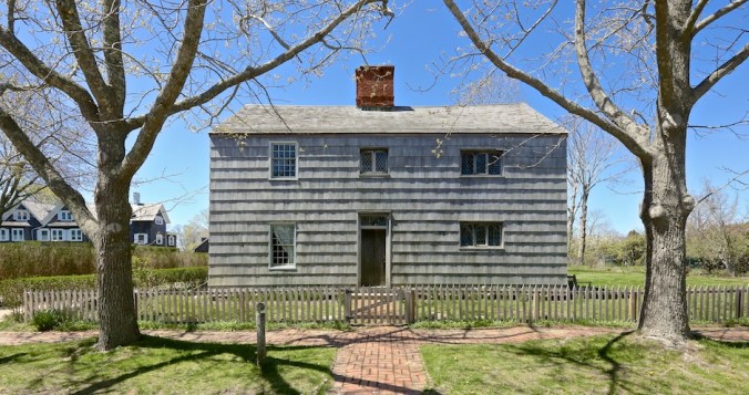 central chimney, Hasley House, old historic homes