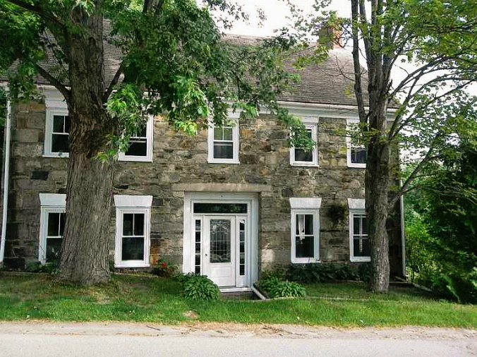old stone home, Calais, Maine