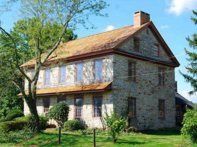 John Hunter Tavern, John Hunter Inn, old stone inn, Oley, Pennsylvania, old stone homes