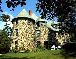 Wentworth Castle, stone castle, old stone home, Jackson, New Hampshire, White Mountains, historic home