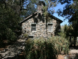 Trabuco Canyon old stone home, stone chimney, California homesteaders