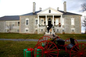 Belle Grove Plantation, Middleton, Virginia, Christmas holiday tour, holiday home tour, old stone home, old stone house