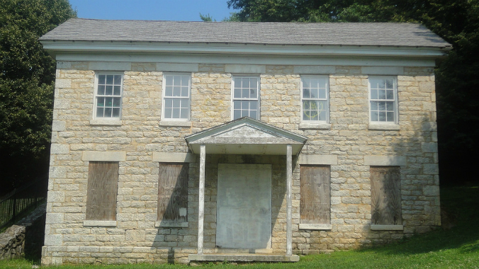 Pest House, Cockeysville, Baltimore County, Maryland, old stone house, old stone home, endangered historic property