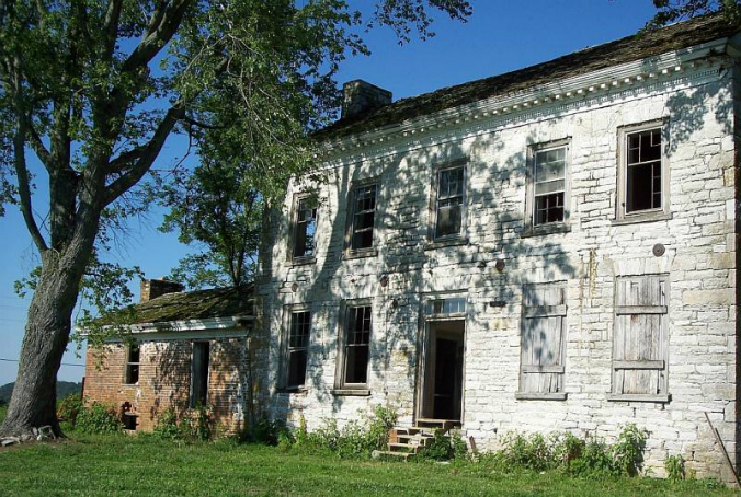 Rural Mount, Tennessee, old stone home, old stone house, most endangered historic places