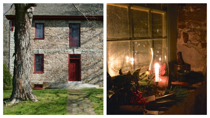 Ramsey House Knoxville Tennessee candlelight tours old stone homes old stone houses holiday events