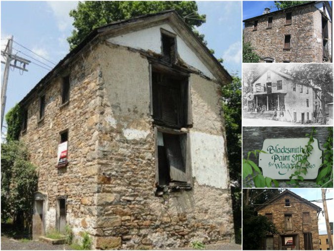 old stone building for sale, River Building, Long Valley, New Jersey, blacksmith shop, Mill road, endangered buildings